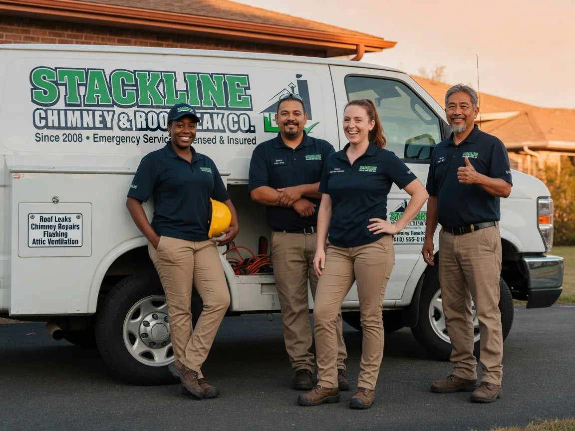 Chimney flashing repair company in Whiteville, NC